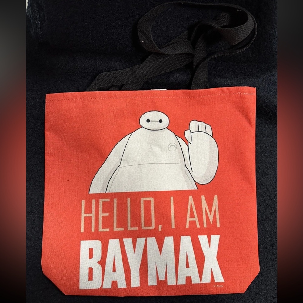 Disney Baymax Tote Bag- “ Hello, I am Baymax”-NWT